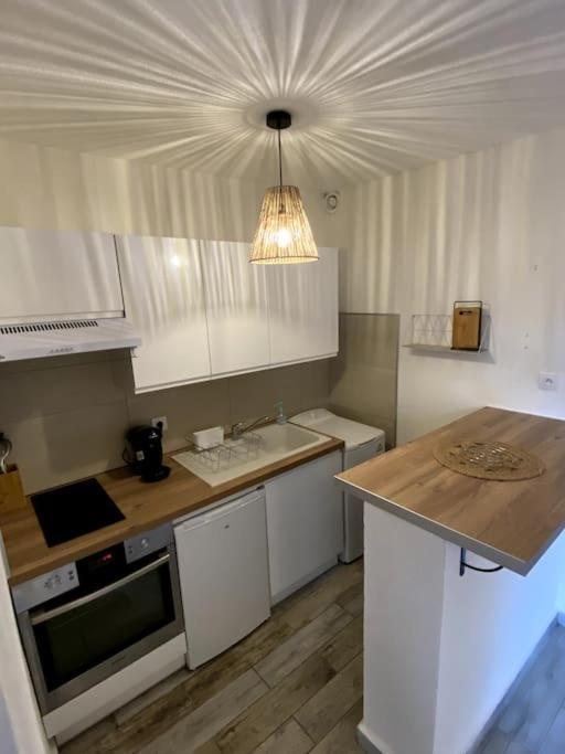 Appartamento Studio Cabine Avec Jardin Canet-en-Roussillon Esterno foto